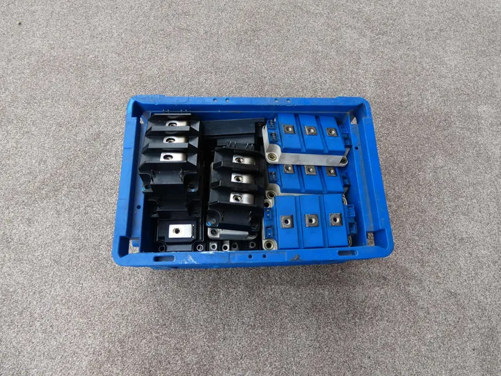 Konvolut Powerblock Siemens, Semikron, Eupec SKM 200 GAR 122 D,